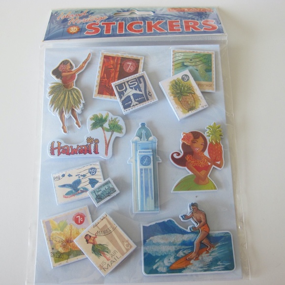 Scrapbooking Sticker Bundle For Paper Crafts Honeymoon Hawaii Vacation NWT - Picture 2 of 6